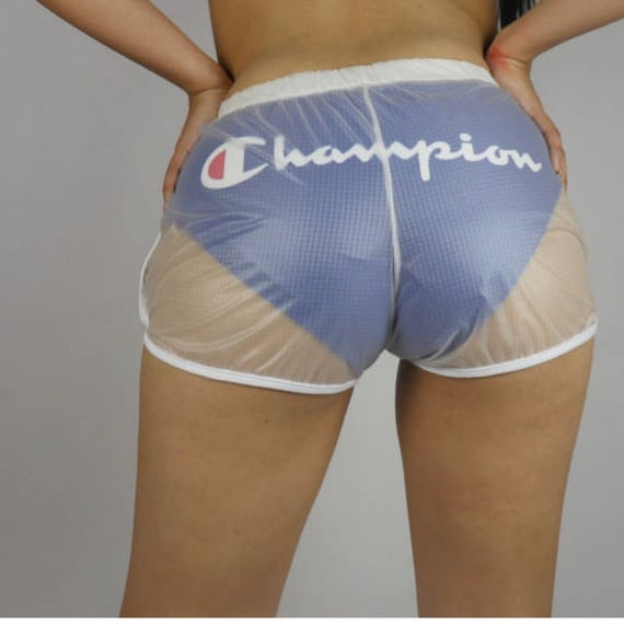 See through top shorts for women