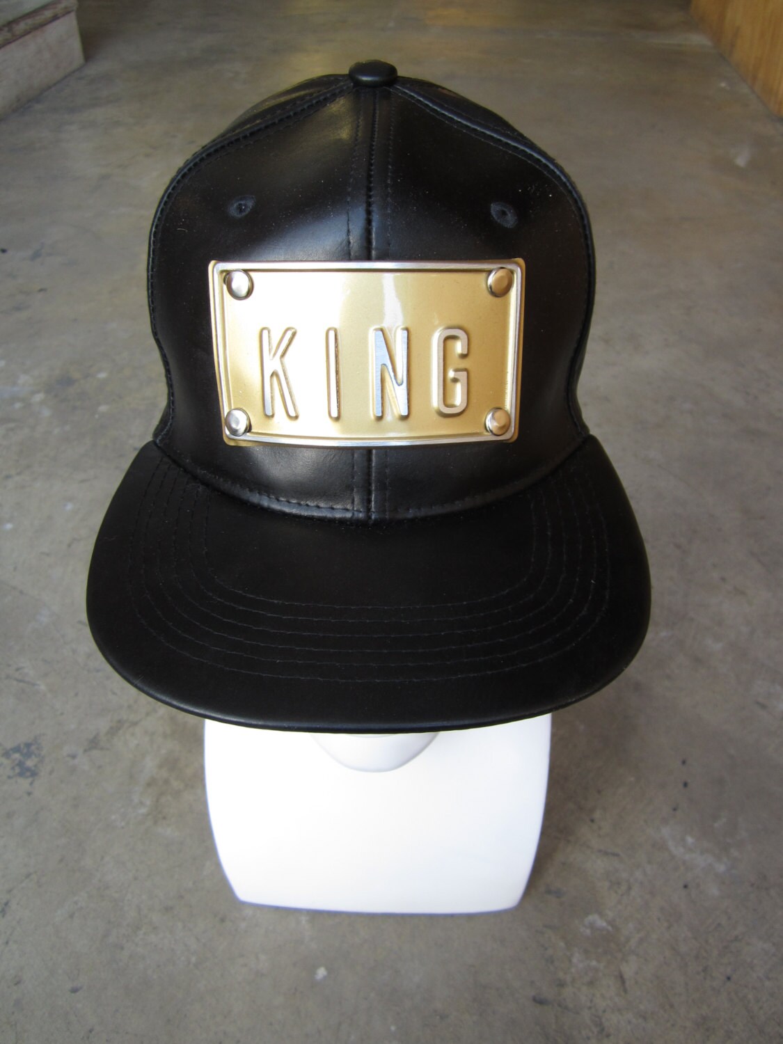 King Hat King Gold Hat King Snapback 