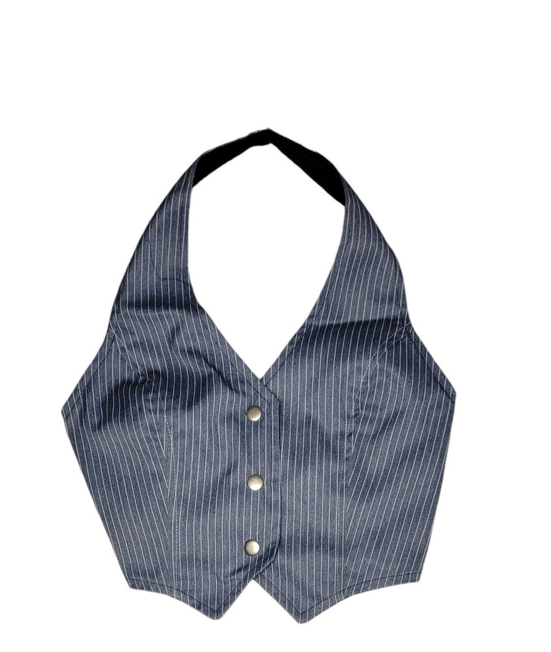 Custom Inked Halter Vest with Collar - Lycra main image 1