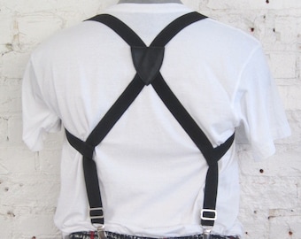 Black Harness Suspender suspender holster elastic suspenders straps black harness black suspender black suspenders black suspender harness