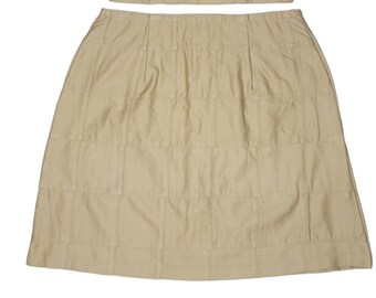 Khaki dickies patchwork skirt