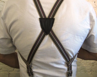 mens black suspender harness, holster suspender, suspender for men,  mens black suspender, black suspender harness, black suspender unisex