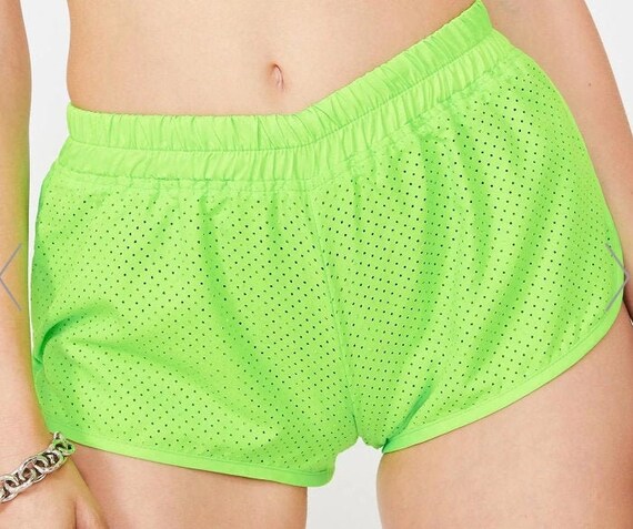 neon gym shorts