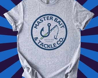 Master Bait and Tackle Shirt, Inappropriate Dirty Joke Tee