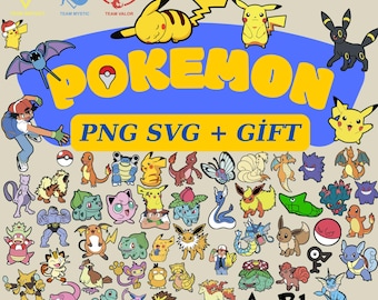 65+ Poke Svg Bundle Layered Item, Png Eps Dxf Clipart, Cricut Vector Cut File