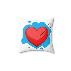 Spun Polyester Square Pillow