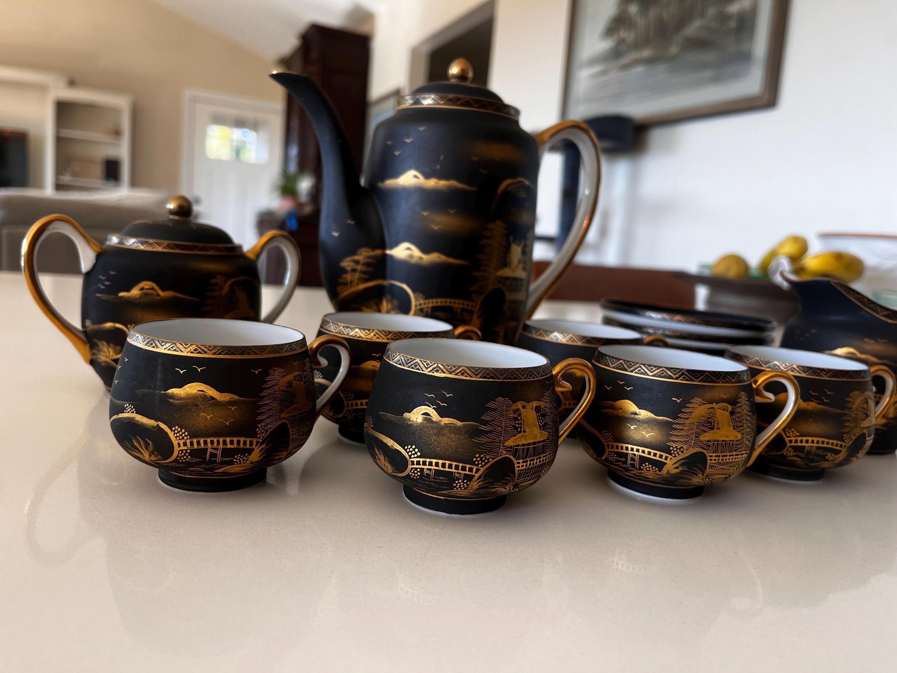 24k gold tea set - Etsy 日本