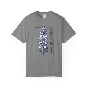 Maine Lupine Floral Tee | Lupine Flower T-Shirt image 17