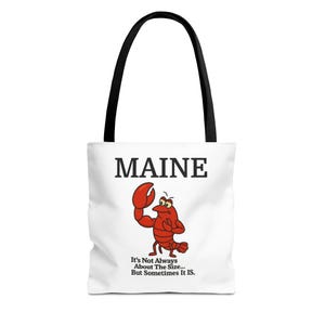 Maine Lobster Tote Bag: Coastal Summer Accessory