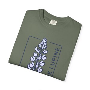 Maine Lupine Floral Tee | Lupine Flower T-Shirt image 16