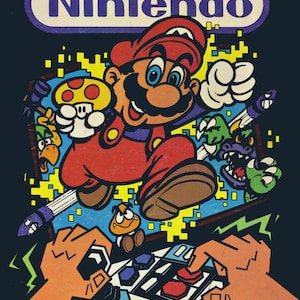 Mario 64 Promotional Poster - Free Shipping