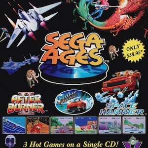 SEGA Ages Retro Promotional Poster - Free Shipping