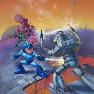 Megaman 3  HD Poster - Free Shipping