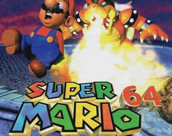 スーパーマリオ64 vinyl Super Mario 64 (OST) - Slider - Ltd. Red & Blue Swirl Vinyl