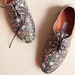 ify hodzelmans reviewed The Oxford Shoes in Floral Pattern | Classic Derby Shoes | Flower Fields | Ready to Ship