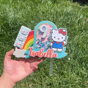 Birthday Kitty Topper