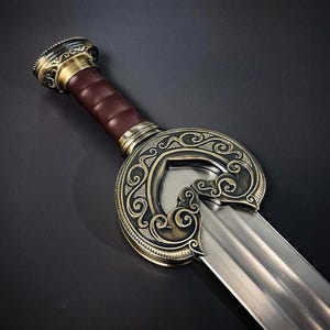 Handcrafted Fantasy Sword – Herugrim Replica Fit for a King | Ideal Gift for Him