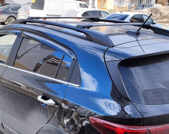 Flush Roof Rack Crossbars For Subaru Legacy Wagon 2003-2009 – Black, 2Pcs With Locks