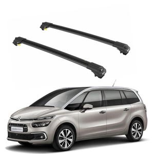 Citroen C4 Grand Picasso MPV 2013-Up Dachträger abschließbar Aluminium Querträger 2x
