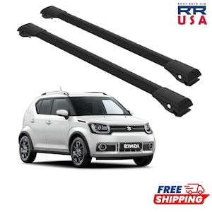 Barras transversales de techo para Suzuki Ignis desde 2016, WingBar negras