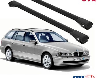 For BMW X2 (F39) 2018-23 Roof Back Cross Bars Normal Roof Alu 