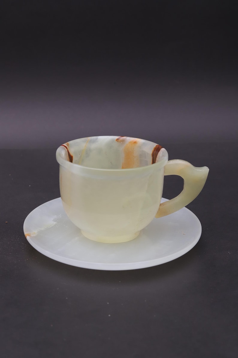 elegant-marble-white-onyx-coffee-cup-with-saucer-set-of-6-handmade