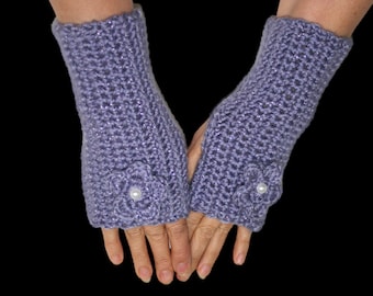 Crochet Fingerless Gloves Pattern