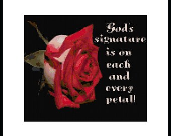 God's Signature Sampler Cross Stitch Pattern