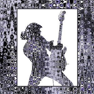 GUITAR PAINTING, Music Lover Gift, Guitar Artwork, Guitar Canvas Wall Art, Musician Gift, Musical Gift by Susie Kunelman