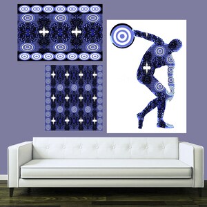 The Discobolus of Myron, Greek Disc Thrower Man, Men Sports Painting, Guy Sports Art, Masculine Sports Art, Hercules Painting, Strong Man