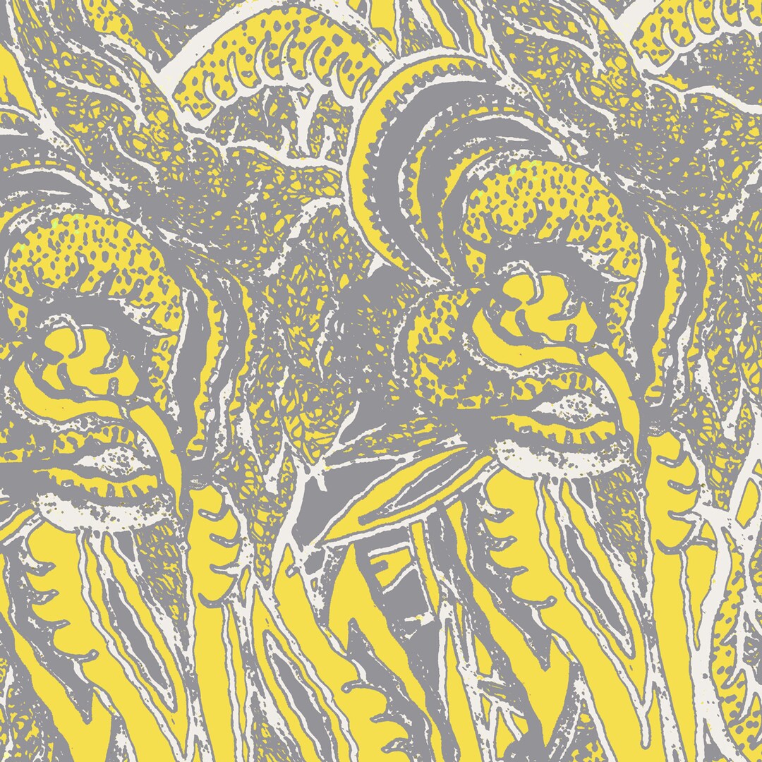 Pantone Colors for 2021 Yellow and Gray Wall Art Art Etsy