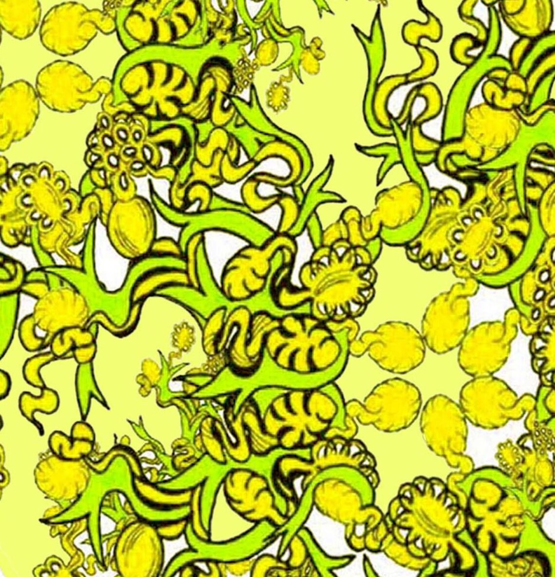 Lemon Painting, Fruit Art Poster, Abstract Fruit Painting LEMON-LIME ...