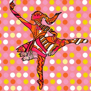 BALLERINA PAINTING, Dancer Gift, Ballerina Decor, Ballerina Gift, Ballerina Art, Dance Art, Dance Gift, Gift for Dancer, Dance Studio Art