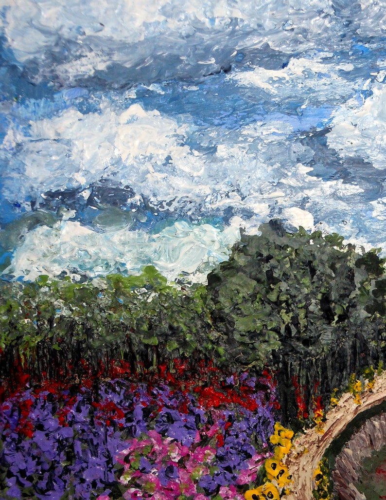 Van Gogh Style IMPRESSIONIST ARTIST Impressionist Painting Impressionism Landscape Paintings by Susie Kunzelman Impressionist Landscape