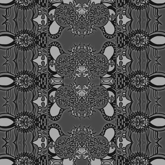 Arte Abstracto De La Pared De Gris Gris Arte Pintura Etsy