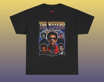 The Weekd Shirt, Abel Tesfaye Bootleg Rap Tee, Vintage R&B Merch, Retro 90s Graphic, After Hours Tour, Y2K Streetwear T-Shirt