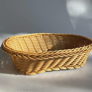 Oval Woven Bread Basket 24x17x7 cm (9.4&quot;x6.7&quot;x2.7&quot;)