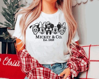 Mickey and Friends Embroidery Design (PDF Pattern)