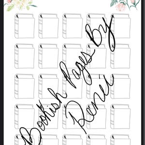To Be Read Journal Page