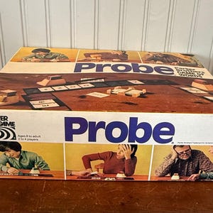 1974 Parker Brothers Probe Word Game Complete