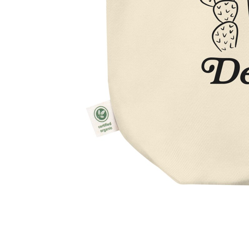 Cactus Desert Dweller Organic Cotton Tote Shopping Bag
