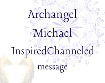 Archangel Michael Inspired Message | Guidance | 2026 Edition | Instant PDF Download