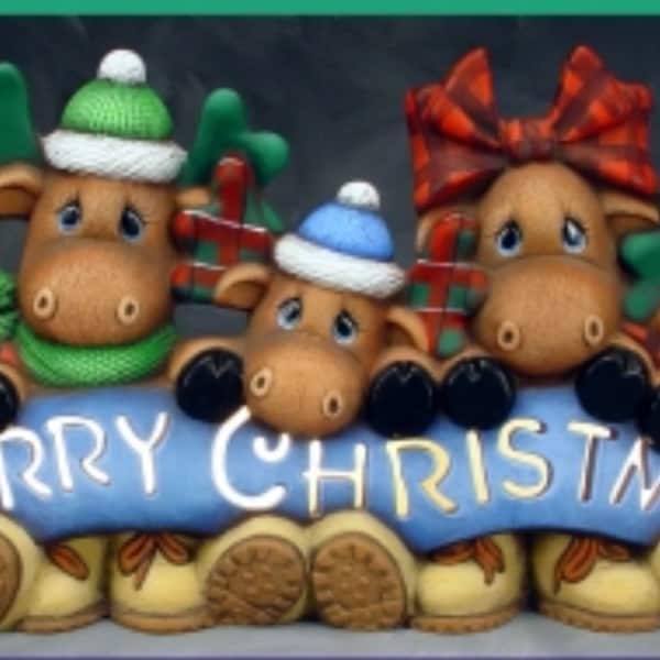 Moose with cutouts UNPAINTED please read description before purchase