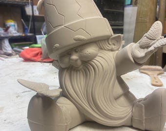 Crackpot Garden gnome-ready to paint