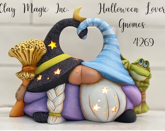 Halloween Gnome Lovers- Unpainted- please read description and policy before purchasing.
