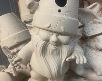Crackpot Garden gnome-ready to paint