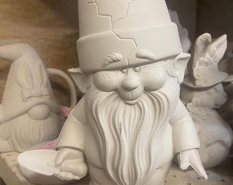 Crackpot Garden gnome-ready to paint