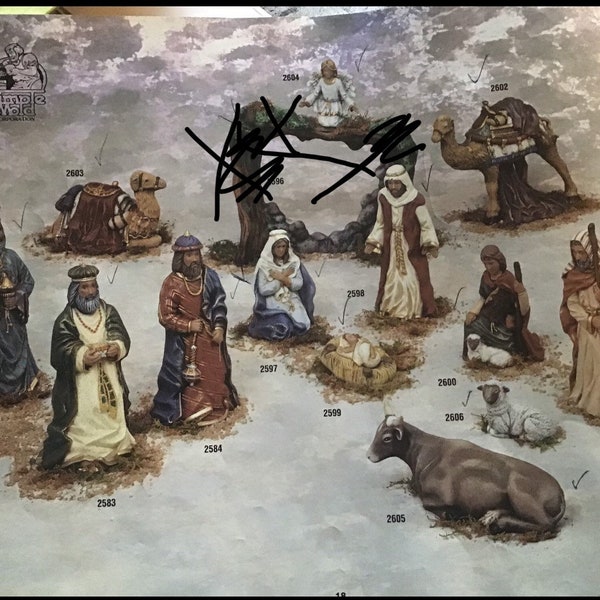 Ready to Paint Ceramic Nativity Etsy