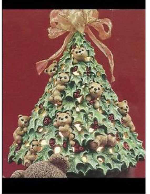 teddy bear christmas tree