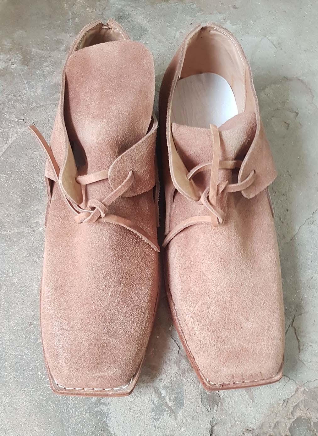 16th-17th Century Shoes, Leather Latchet Shoes - Etsy
